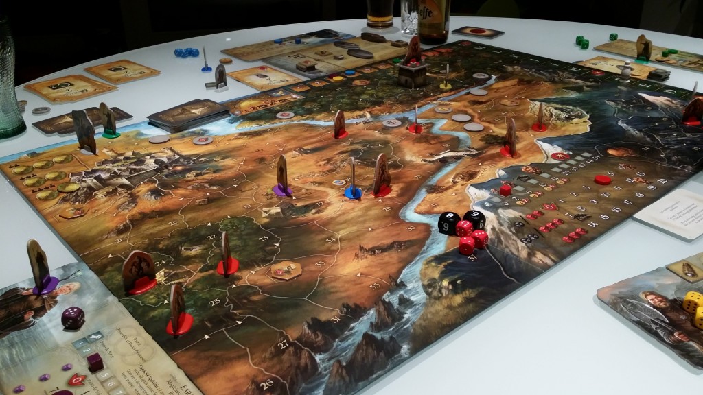 Plateau central du jeu Andor