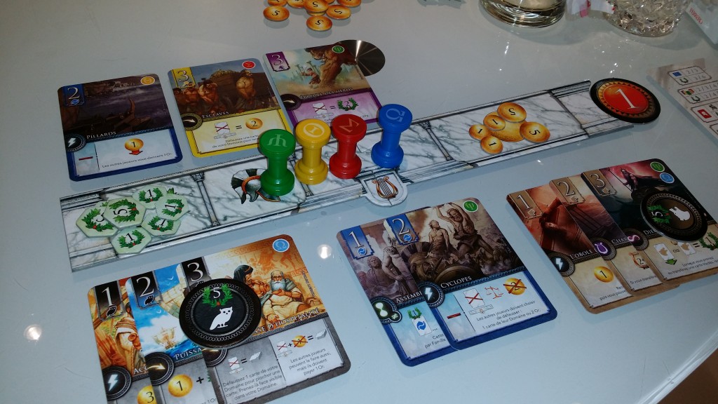 Plateau individuel du jeu Elysium