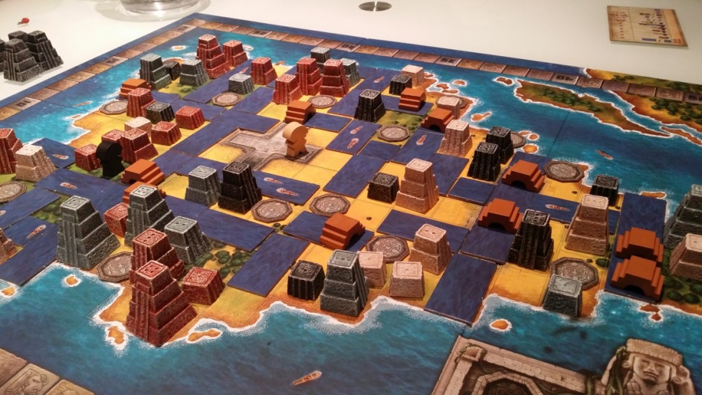 Vue d'une partie du jeu Mexica