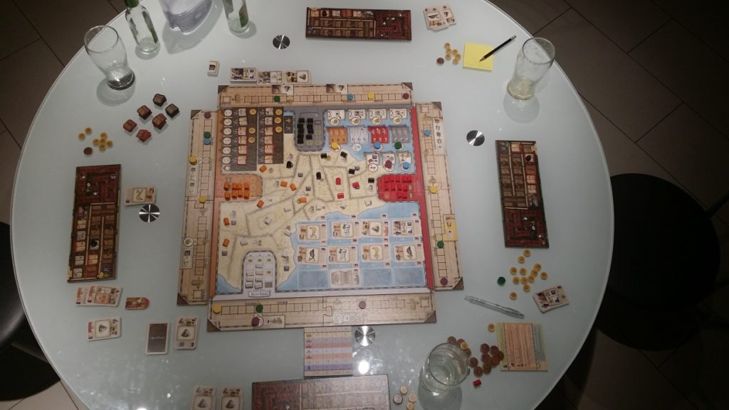 Fin de partie du jeu Mombasa